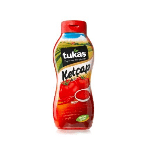 Кетчуп Tukas острый 650 г кетчуп томатный burcu острый 250 г