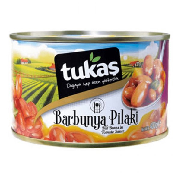 Фасоль красная Tukas в томатном соусе 400 г килька балтийская знаток прод в томатном соусе 240 г