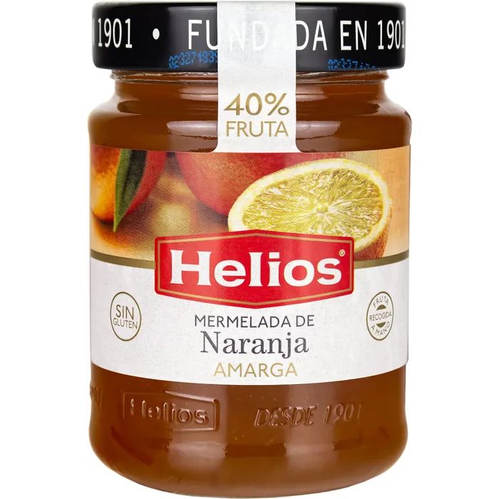 Конфитюр Helios Extra Апельсин, 340 г конфитюр zuegg персик экстра 320 гр