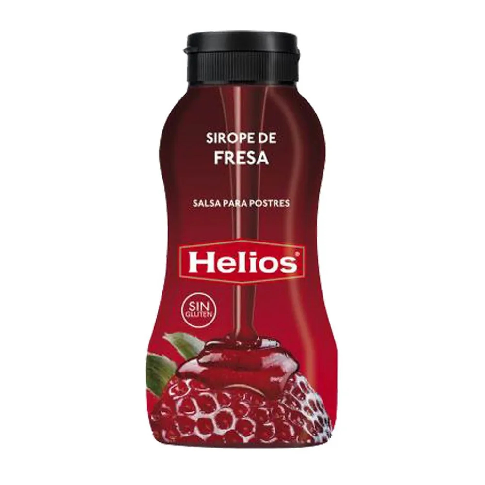 Сироп Helios клубничный 295 г сироп rioba шоколад 0 7 литра