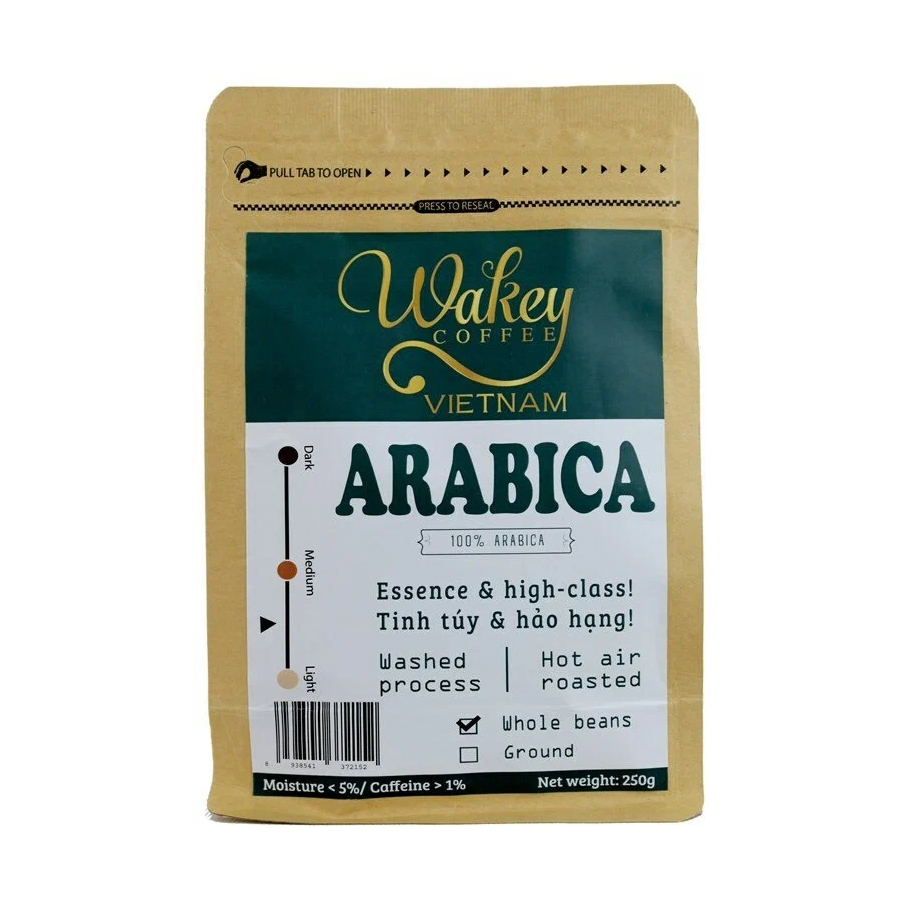 Кофе в зернах Wakey Арабика, 250 г