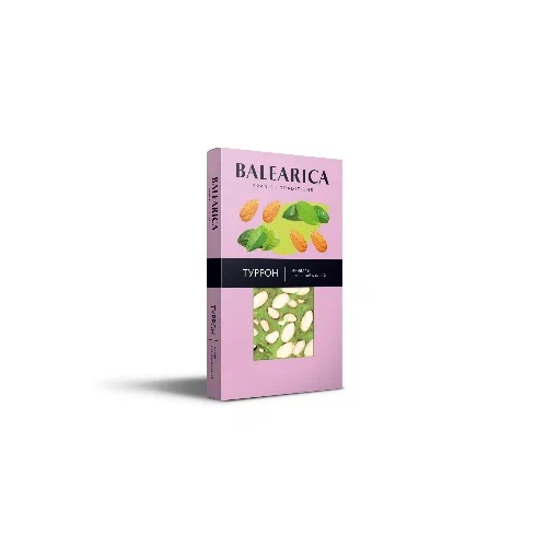 Туррон цельный Balearica миндаль с зеленой матчей, 75 г чай органический tipson матча с масала 25 пакетиков