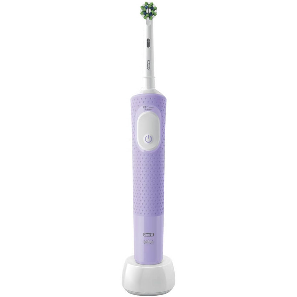 Электрическая зубная щетка Braun Oral-B Vitality Pro лиловый электрическая зубная щетка oral b vitality pro x clean d103 413 3 лиловая