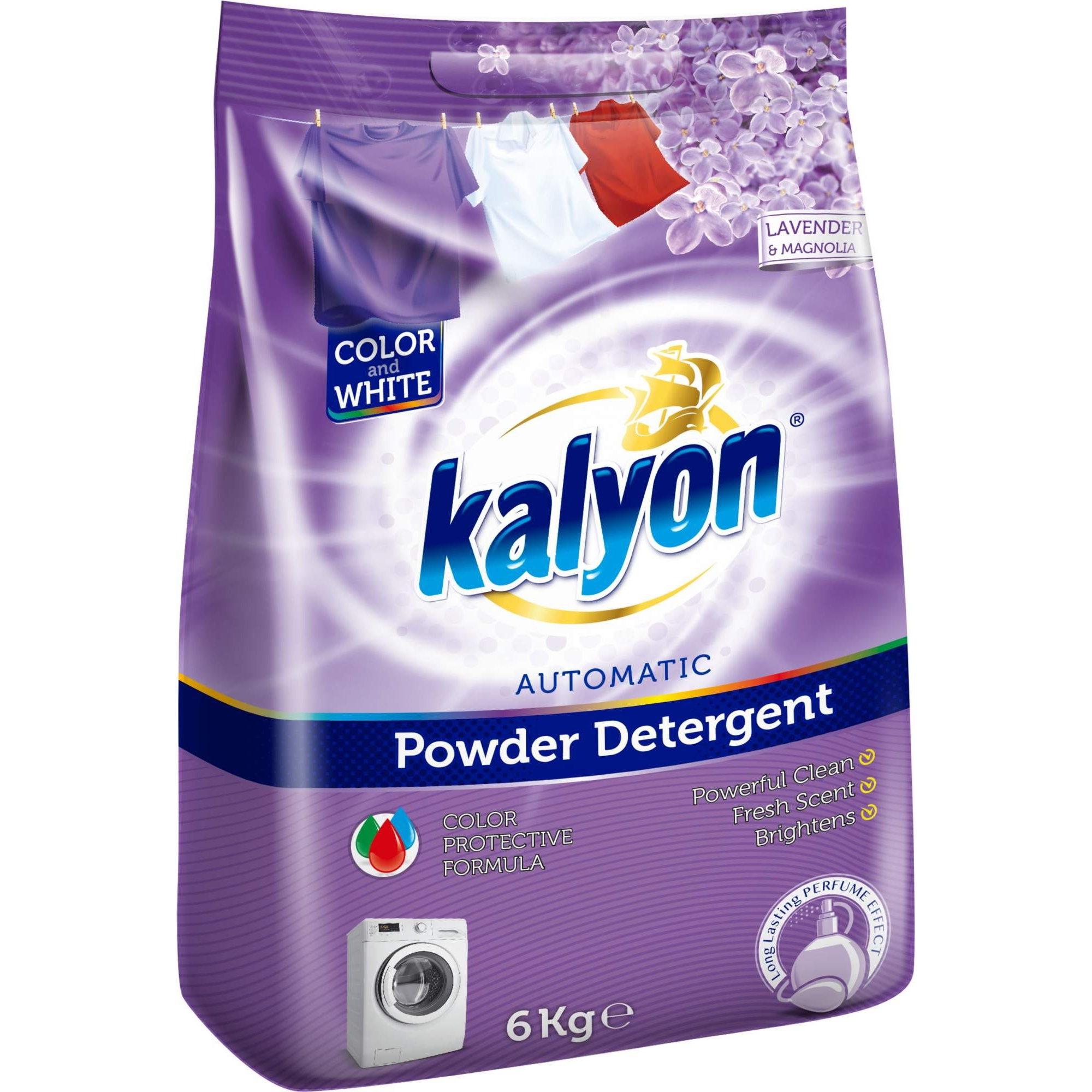 Порошок стиральный Kalyon Lavender 6 кг порошок стиральный kalyon lavender 6 кг