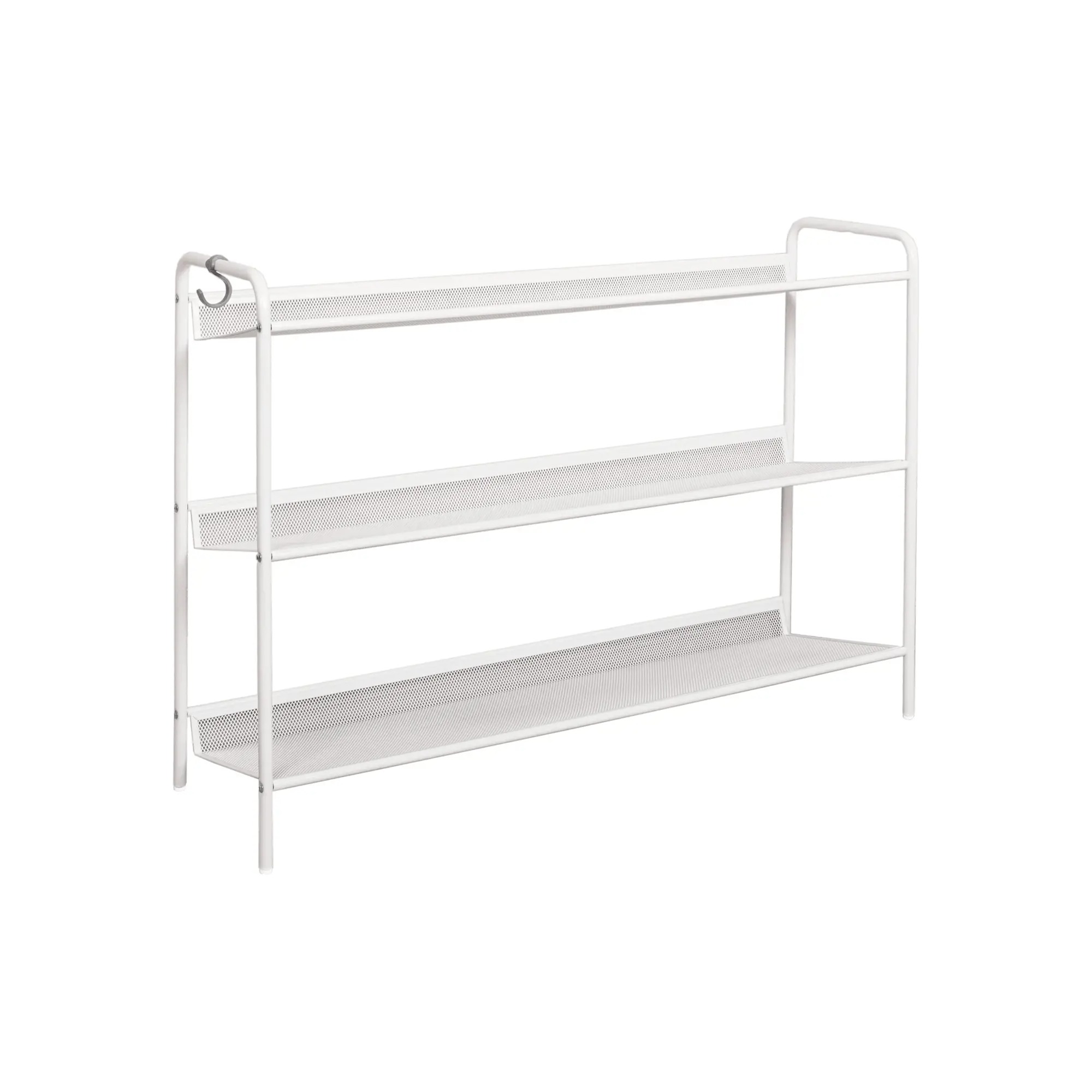 Подставка для обуви ЗМИ Женева 33 белая 865х27х60 см 3559₽