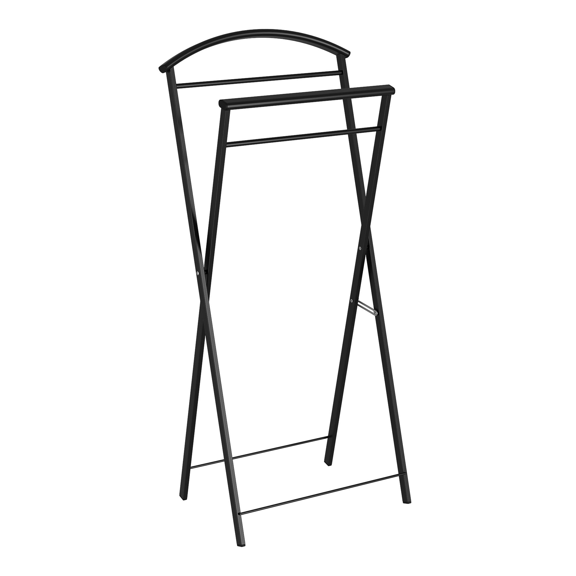 Вешалка костюмная ЗМИ Контур черная 44х31х98 см 2149₽