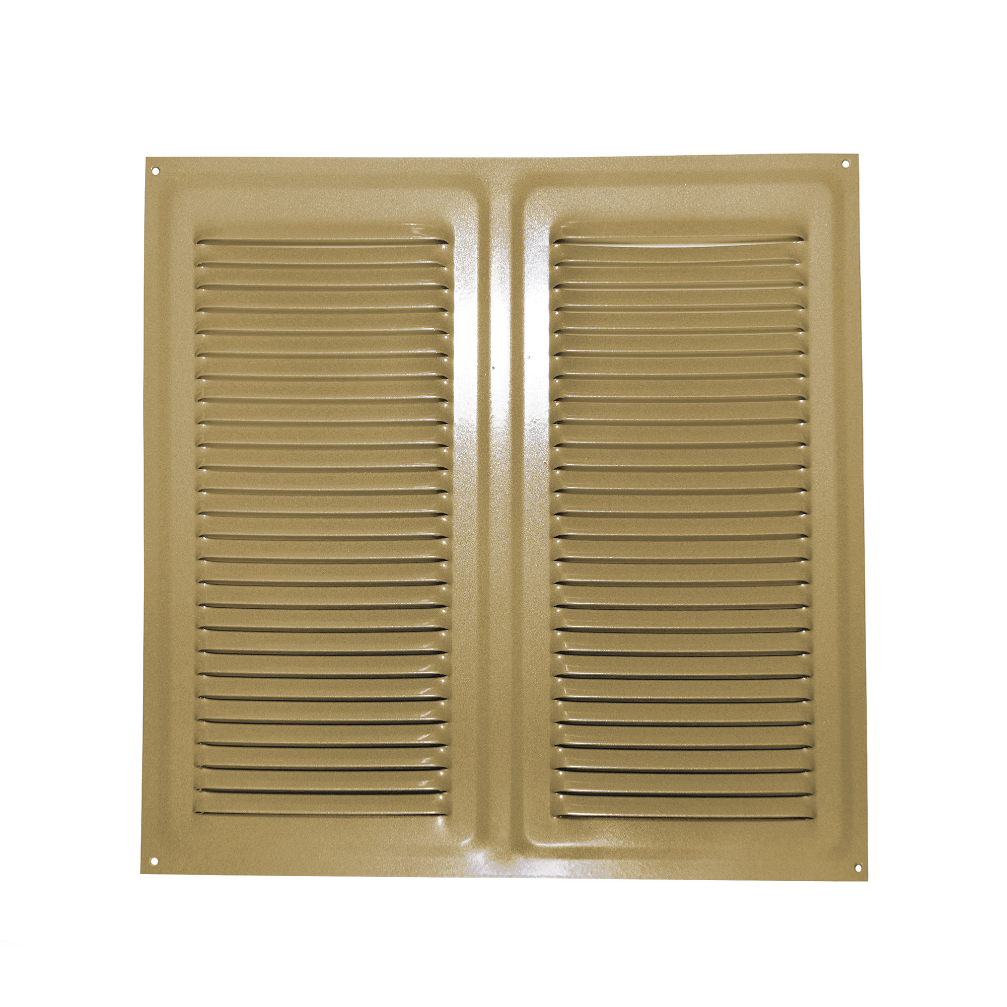 фото Решетка вентиляционная трибатрон золотой металлик 300x300 мм