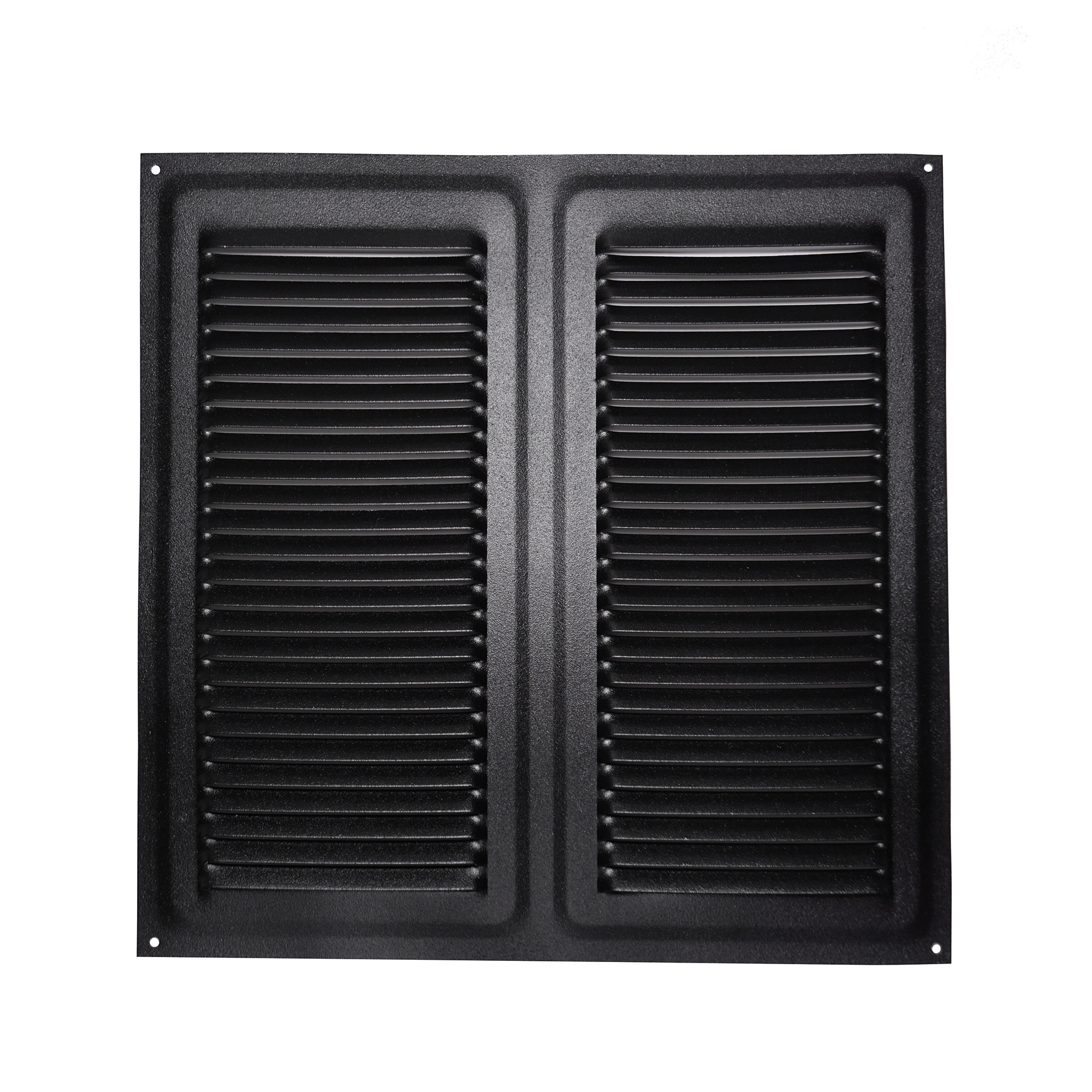 фото Решетка вентиляционная трибатрон черный муар 300x300 мм