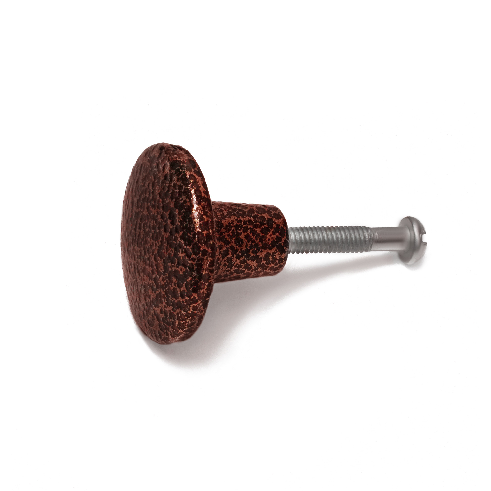 Ручка-кнопка мебельная Трибатрон Большая Медный антик ручка скоба рс 60 серебряный антик