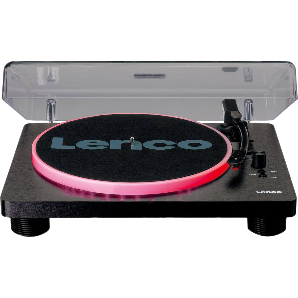 цена Проигрыватель виниловых пластинок Lenco LS-50LED Black