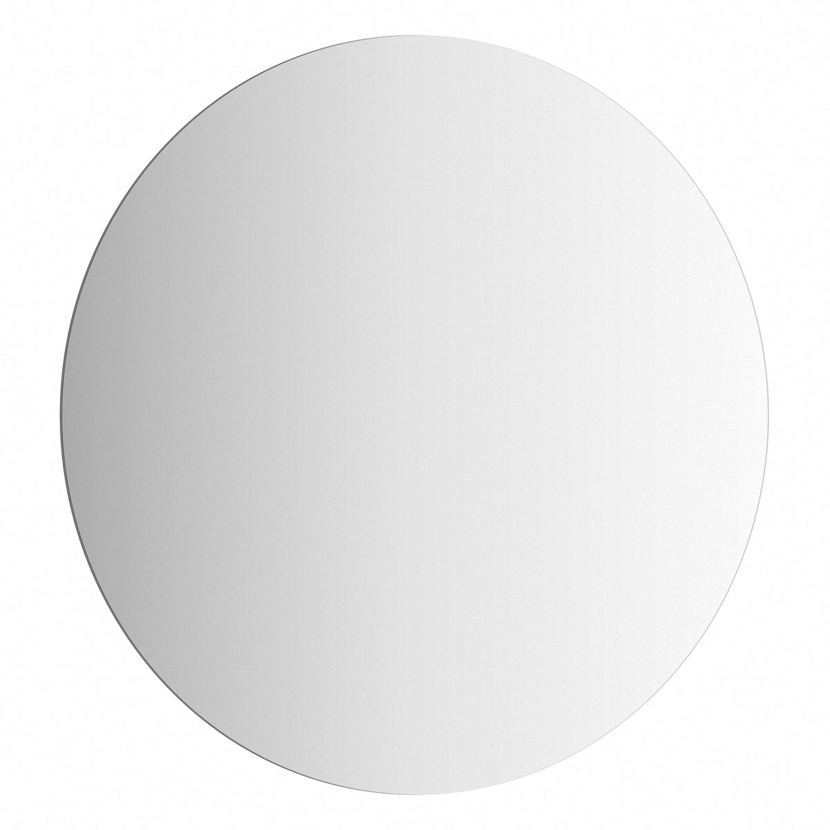 Зеркало Defesto с LED-подсветкой без выключателя 15 W теплый белый свет D60 см - фото 1