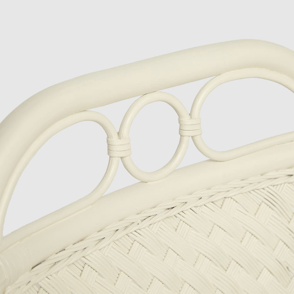 Комплект с подушками ТС Ротанг белый 3 предмета, цвет бежевый, размер 64х67х92 - фото 4