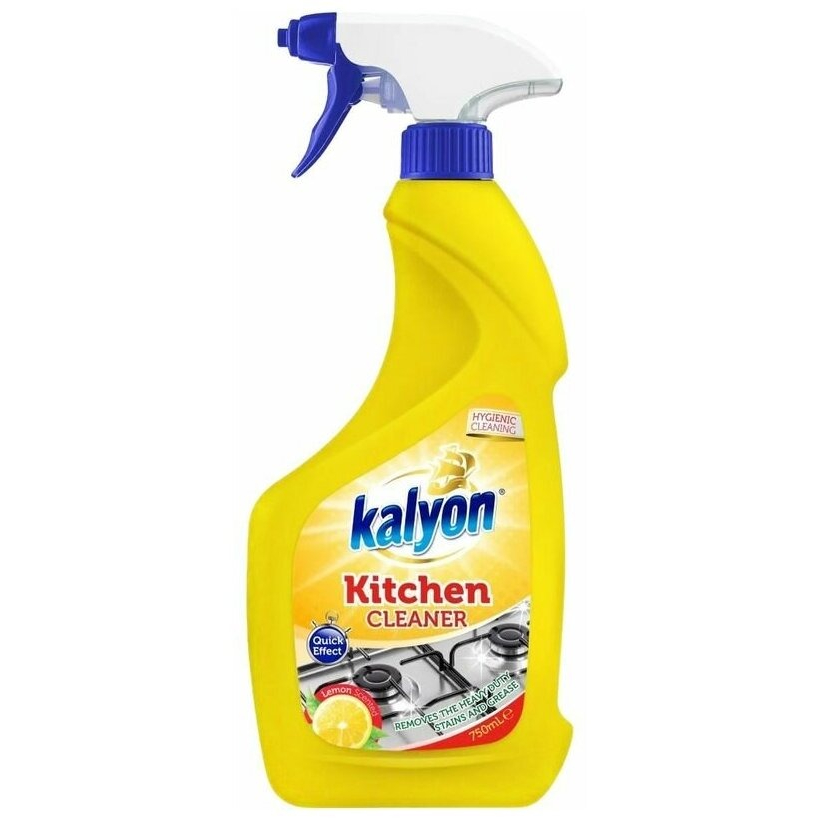 Средство чистящее Kalyon Лимон для кухни 750 мл средство чистящее чистин для кухни антижир спрей 500 гр