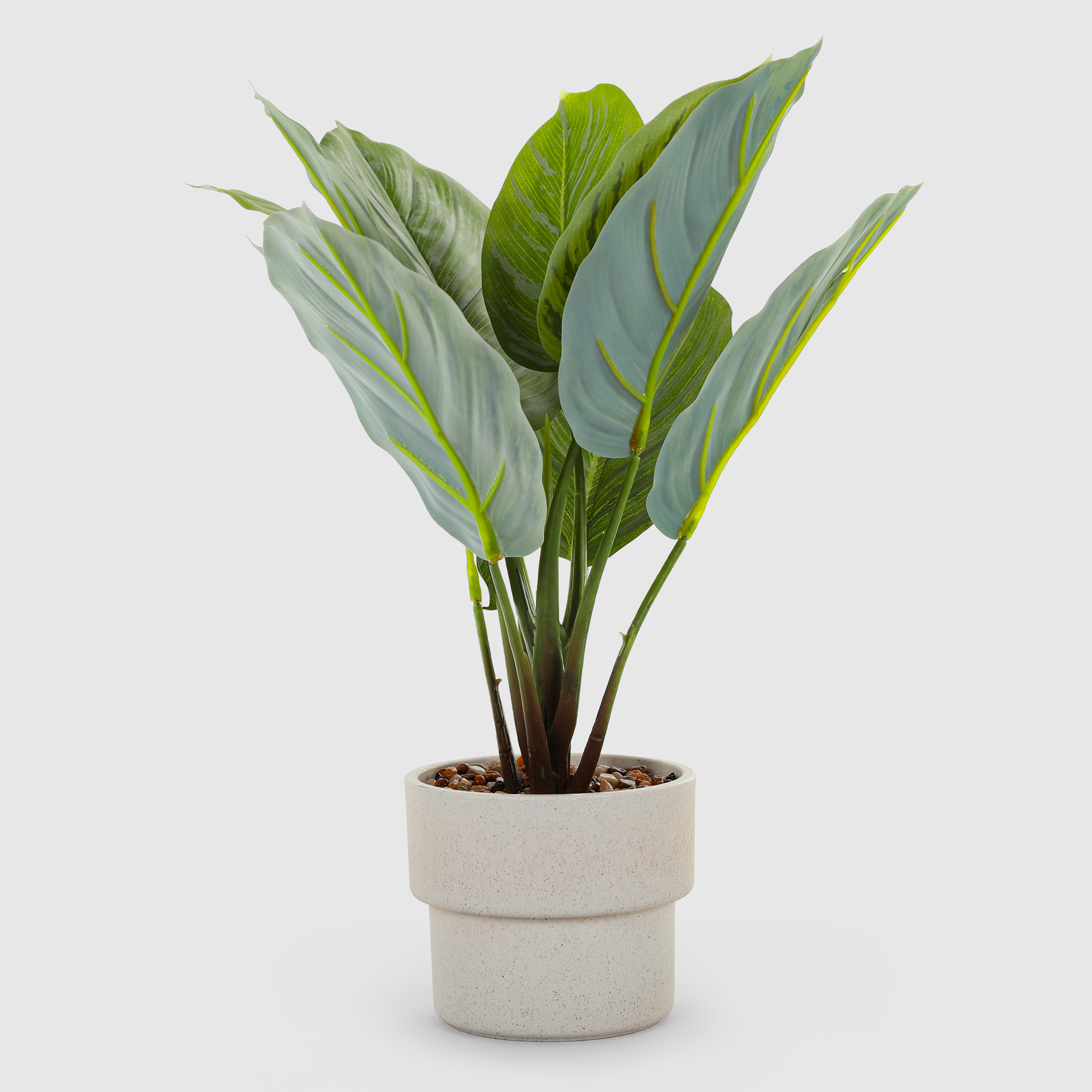 Растение искусственное Dekor pap в кашпо 35 см растение искусственное в кашпо антуриум 65см