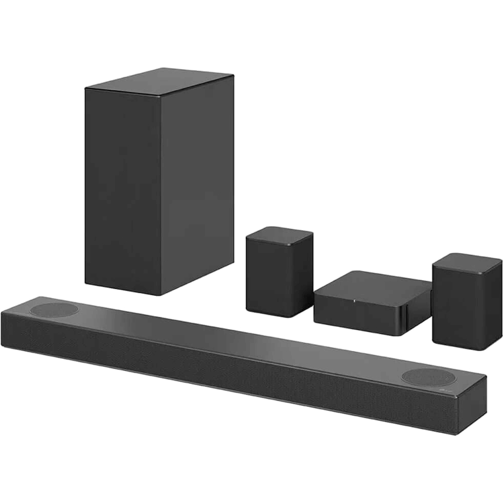 Саундбар LG S75QR, цвет черный, размер 39,4x18x29 см - фото 1