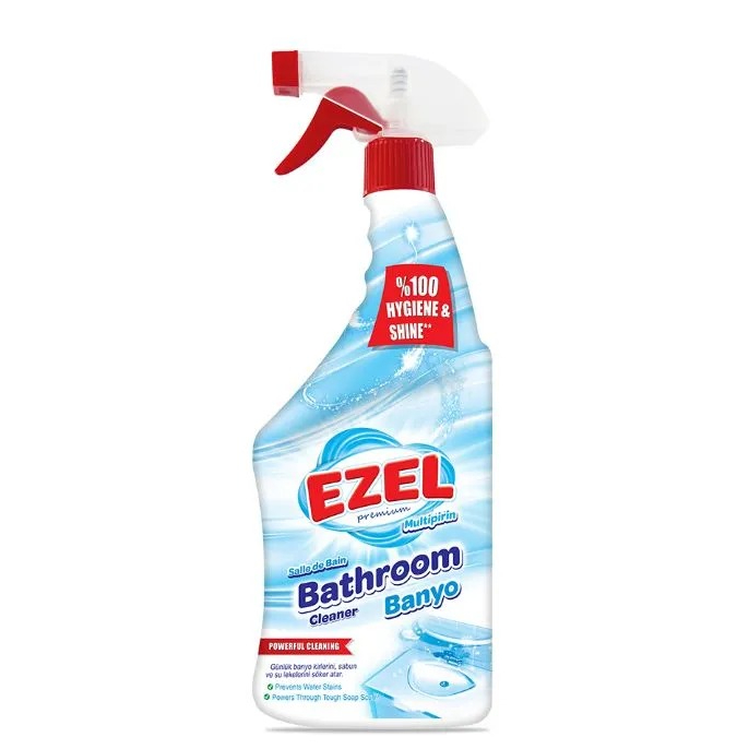 Спрей очищающий Ezel для ванной комнаты 750 мл спрей очищающий ezel для удаления жира 750 мл