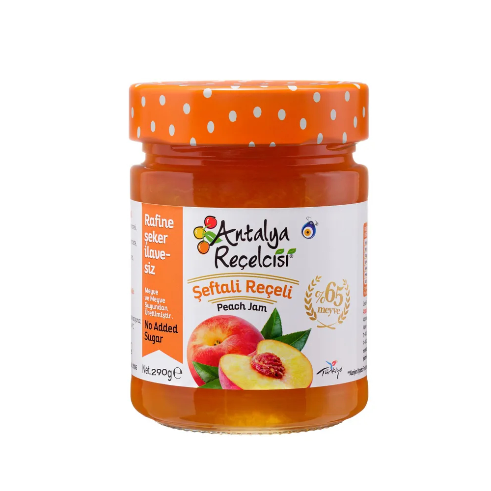 Варенье Antalya recelcisi персиковое без сахара 290 г варенье zira natural персиковое 200 г