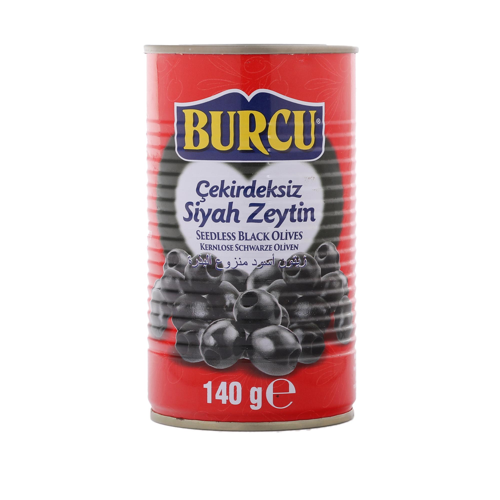 Оливки чёрные Burcu Без косточки 170 г оливки черные ece premium в масле с косточкой 300 г