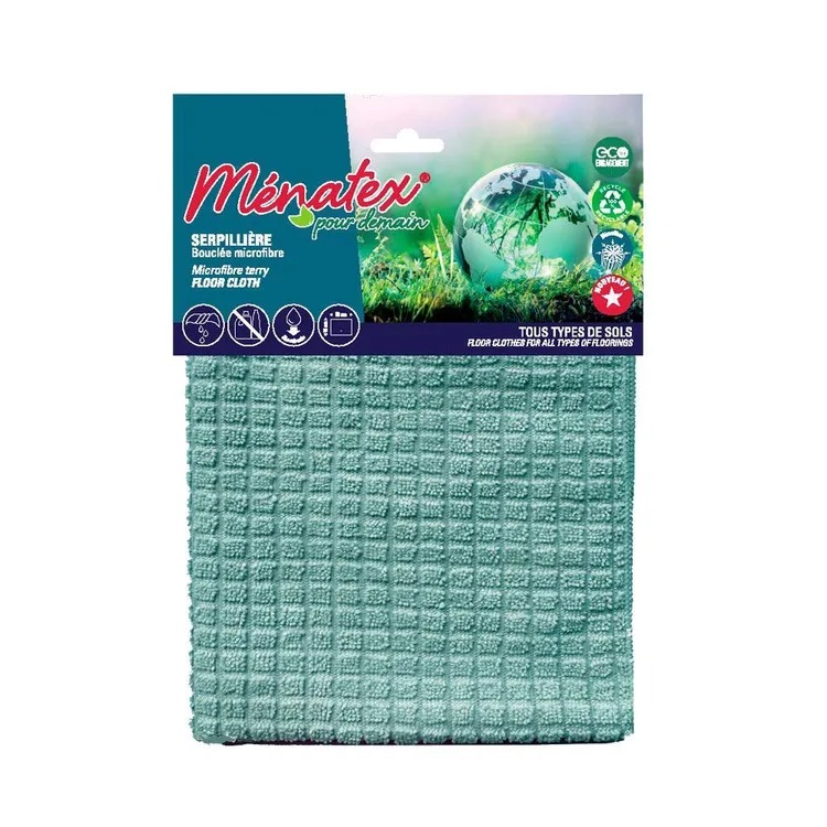 Салфетка Menatex для пола 40x50см микрофибра 3d салфетка для пола palisad home микрофибра 50х60 см цвет фиолетовый