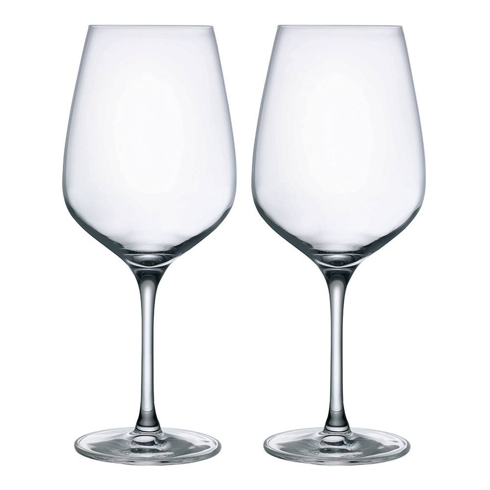 Набор бокалов для красного вина Nude Glass Совершенство 530 мл 2 шт хрусталь кисть для макияжа скошенная nude 16см