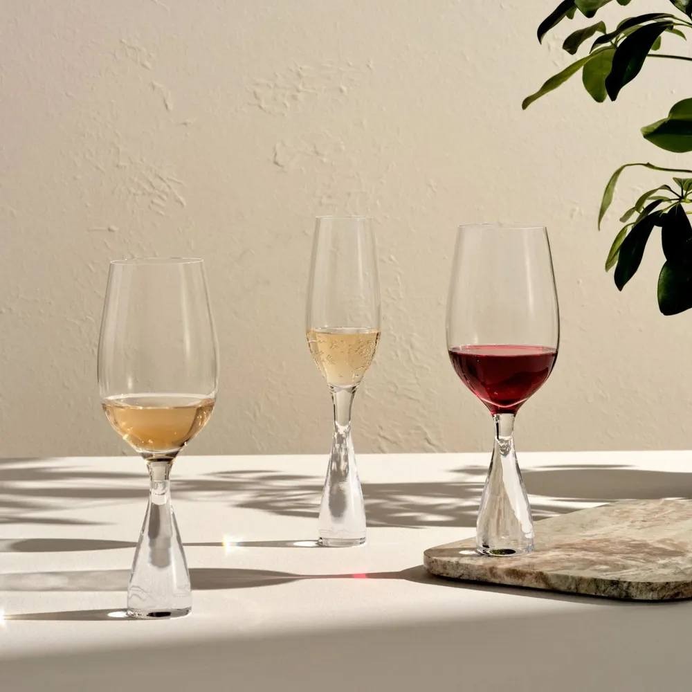 Набор бокалов для белого вина Nude Glass Wine Party 350 мл 2 шт, цвет прозрачный - фото 3