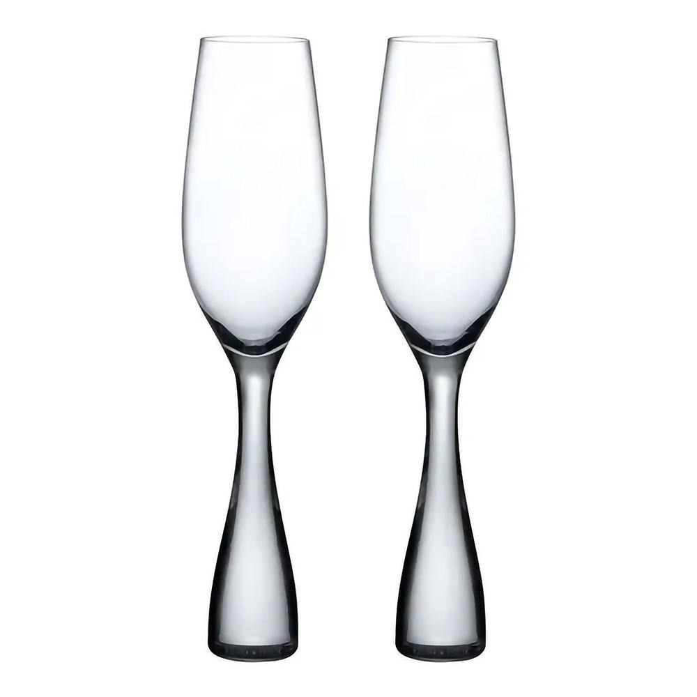 Набор бокалов для шампанского Nude Glass Wine Party 250 мл 2 шт стекло хрустальное