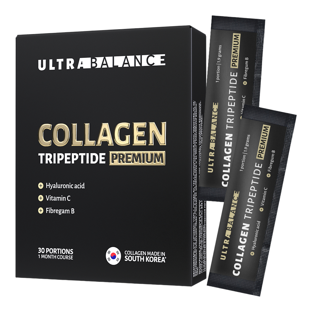 БАД Коллаген Ultrabalance порошок 30 саше UB 57 г лосьон для лица roland коллаген 5 видов гиалуроновой кислоты 185 мл
