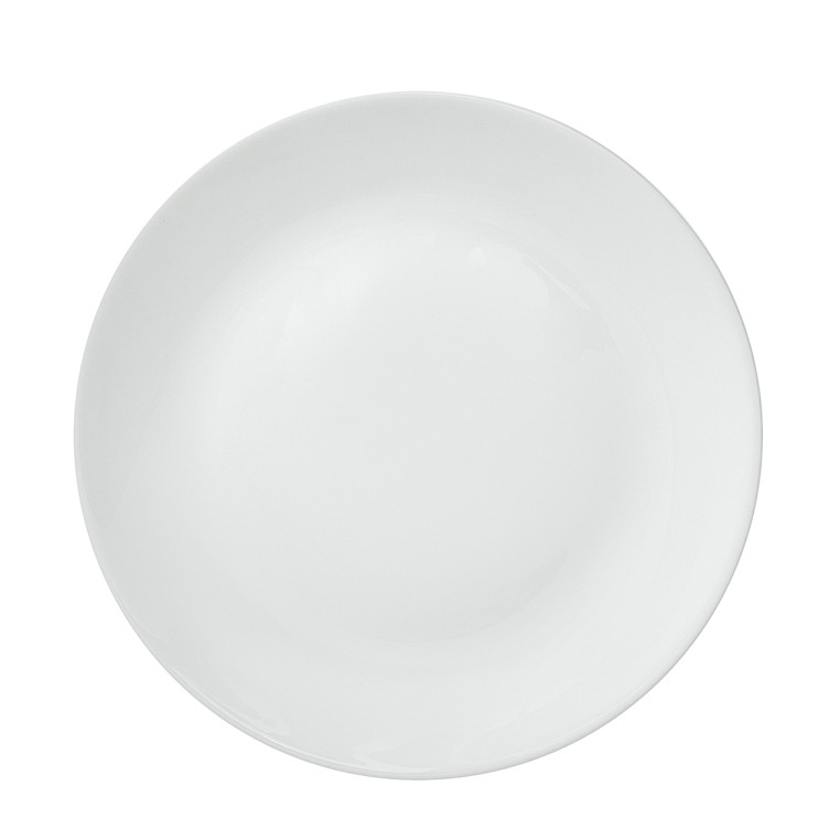 Тарелка десертная Кулинарк белая сфера 19,5 см салатник кулинарк сфера белый 12 5 см