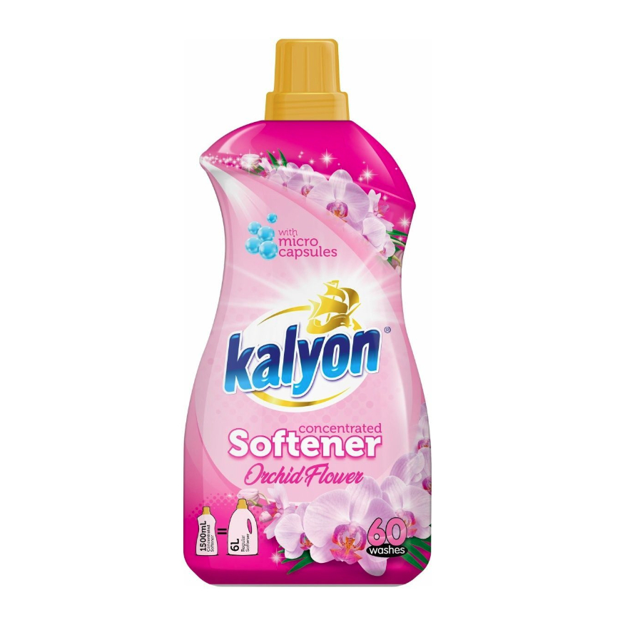 крем чистящий kalyon с аммиаком 500 мл Кондиционер для белья Kalyon Orchid&blossom 1.5 л