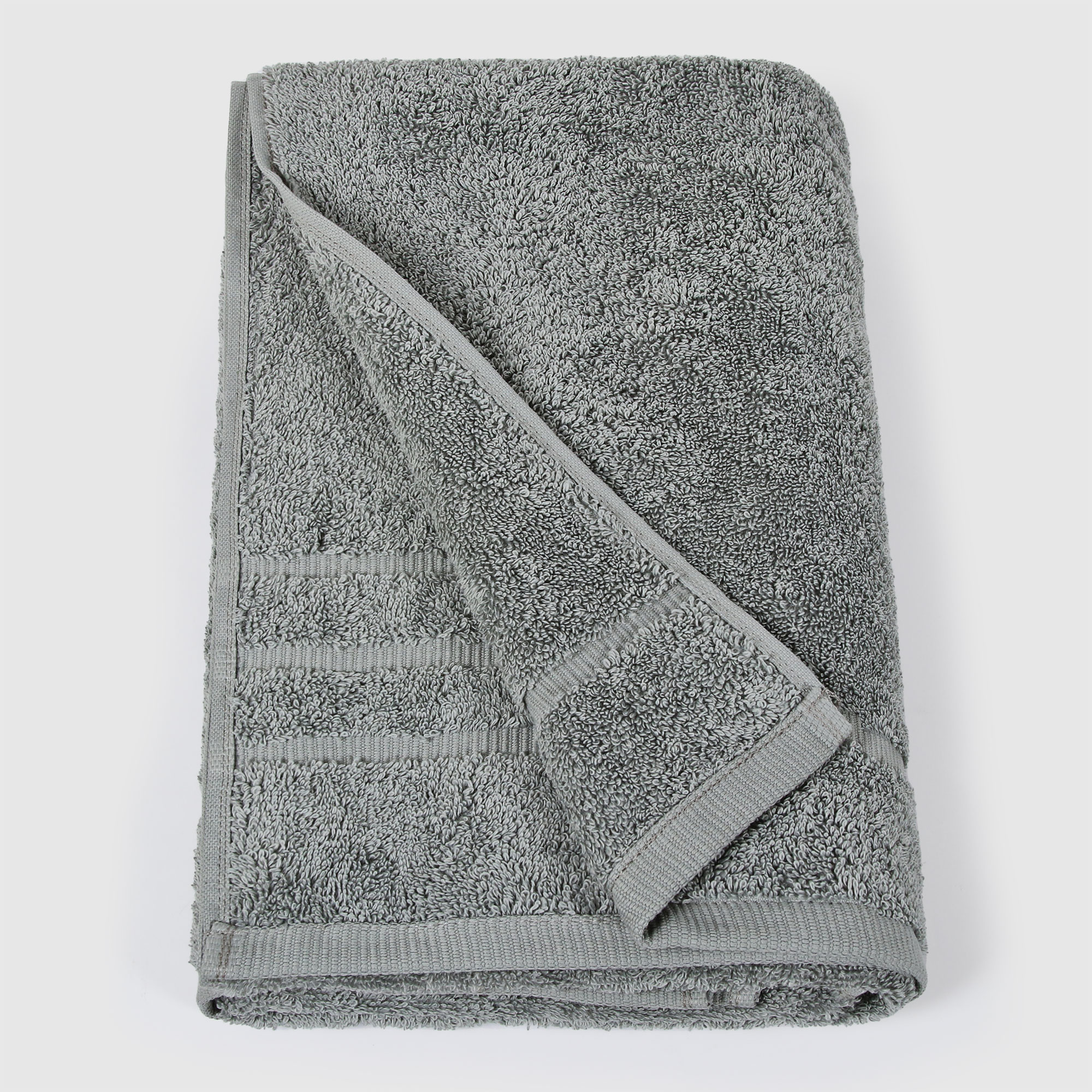 Полотенце Maisonette micro touch 70х140 серое, цвет серый