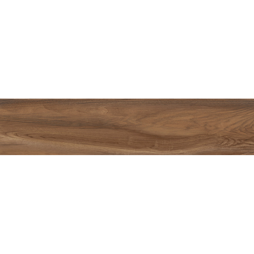 Керамогранит матовый Alma Ceramica Ironwood темно-коричневый, 20х90х0,8 см