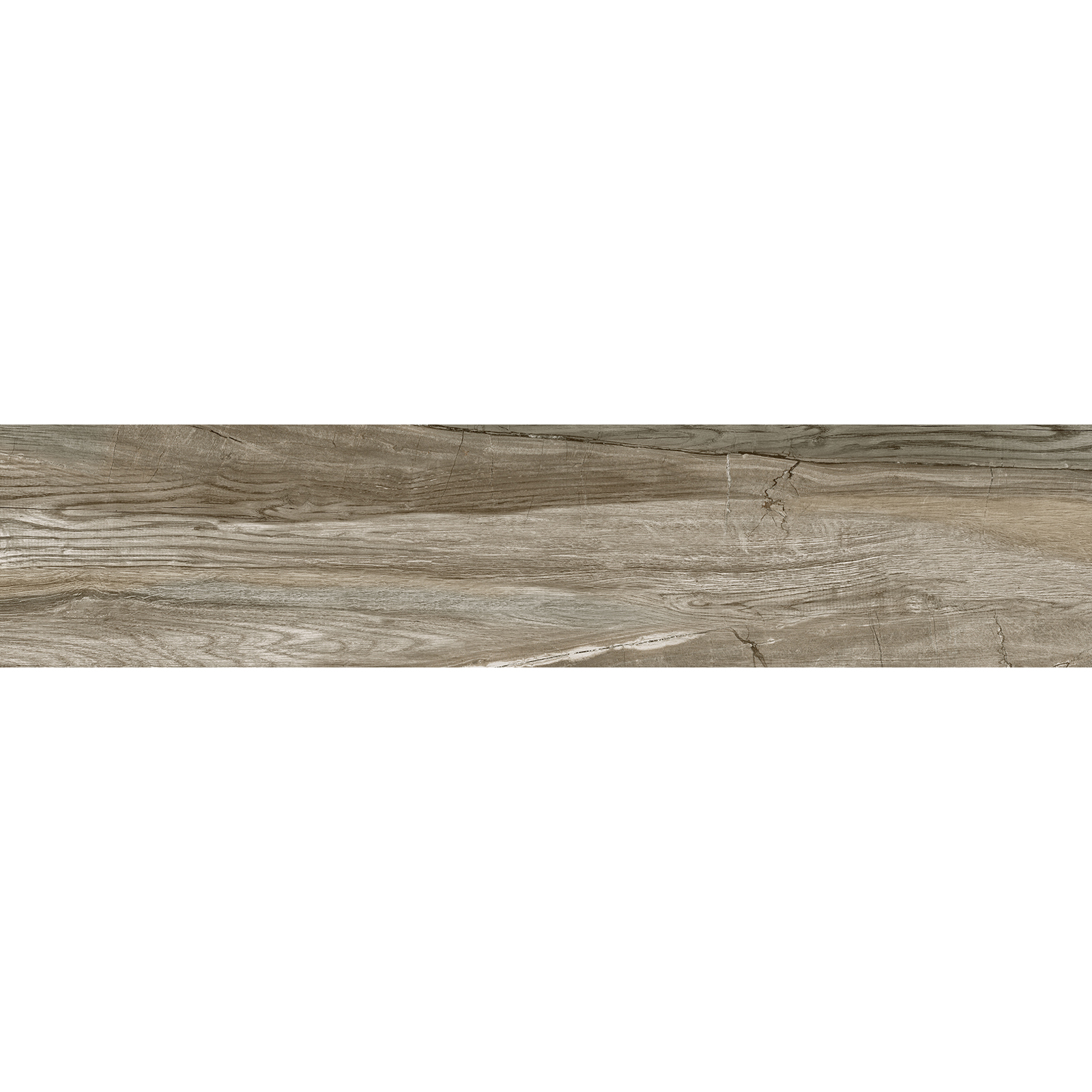 Керамогранит матовый Alma Ceramica Wonderwood темно-коричневый, 20х90х0,8 см