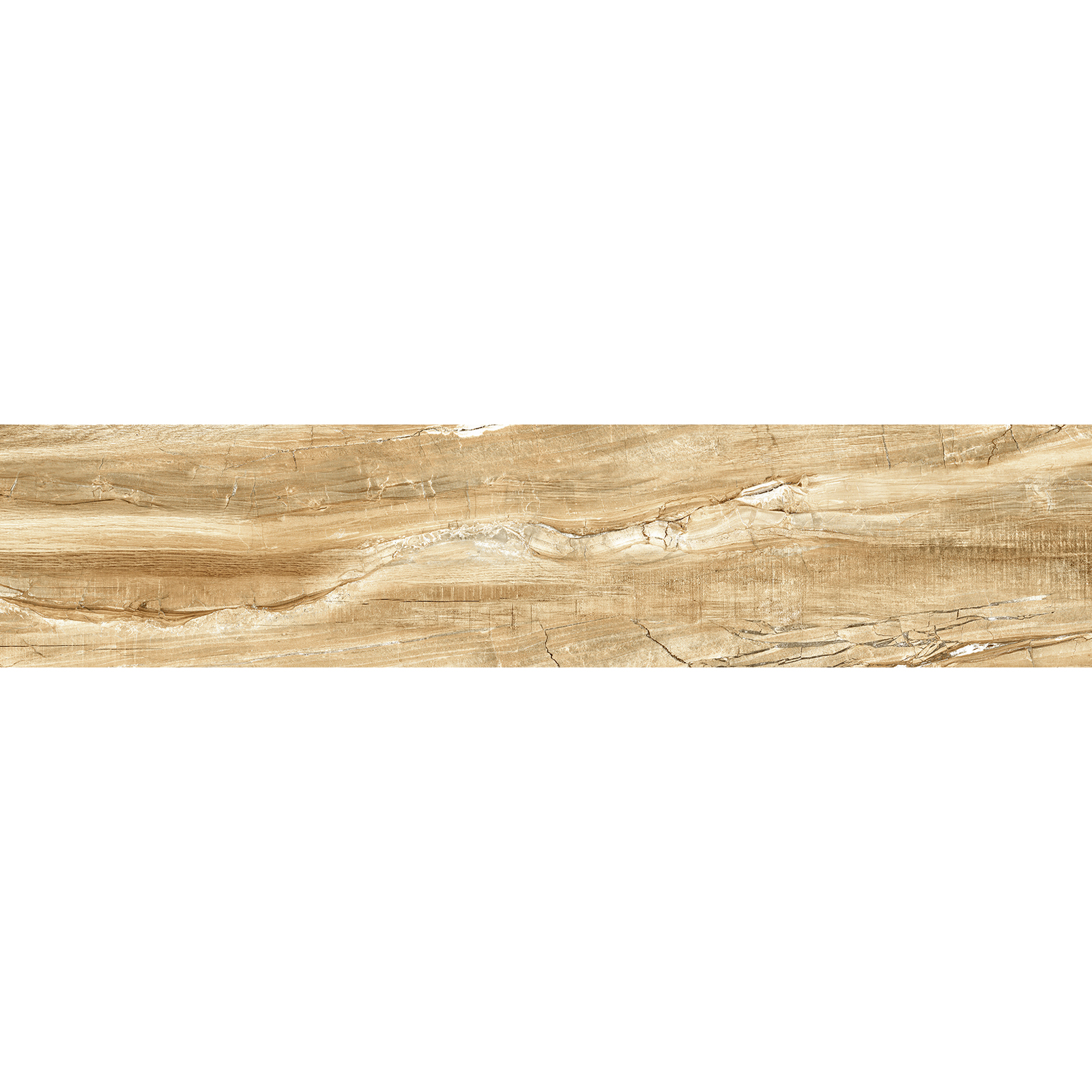 Керамогранит матовый Alma Ceramica Wonderwood бежевый, 20х90х0,8 см