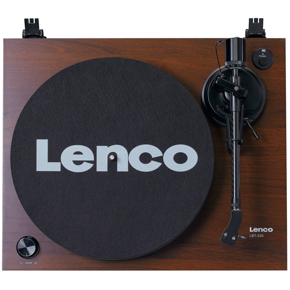 Проигрыватель виниловых пластинок Lenco LBT-225 Walnut, цвет коричневый - фото 7