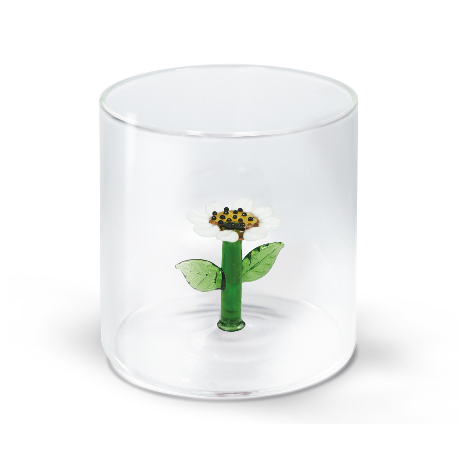 Стакан WD Lifestyle Ромашка 250 мл стакан для пишущих принадлежностей квадратный металлическая сетка зелёный