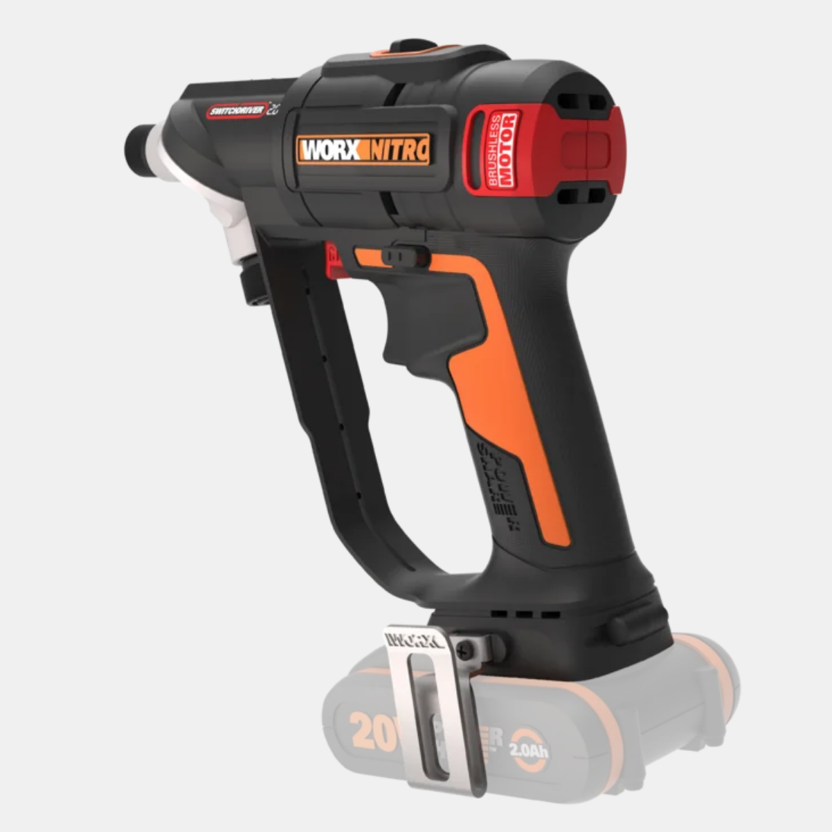 Дрель-шуруповерт аккумуляторная бесщёточная WORX Switchdriver 20 WX1779 50Нм 20В без АКБ и ЗУ