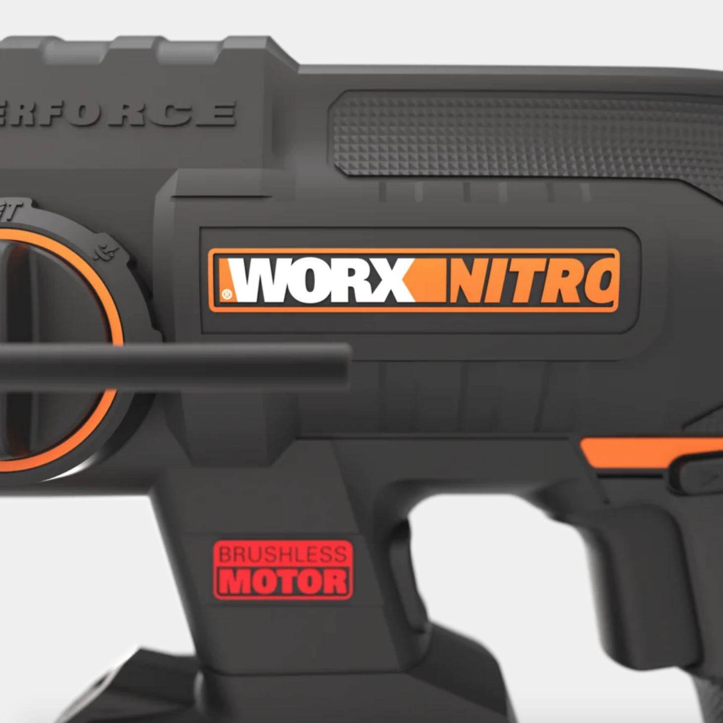 фото Перфоратор аккумуляторный бесщеточный worx wx381, 20в, 4ач x1, зу 2а, кейс