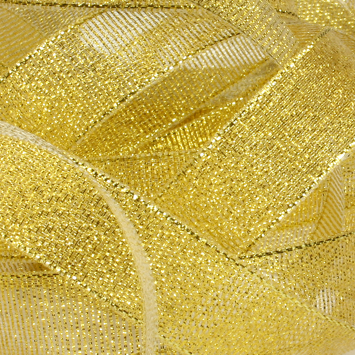 Лента парчовая Grand Gift 18 в ассортименте 1,8 см х 22 м, цвет золотой - фото 2