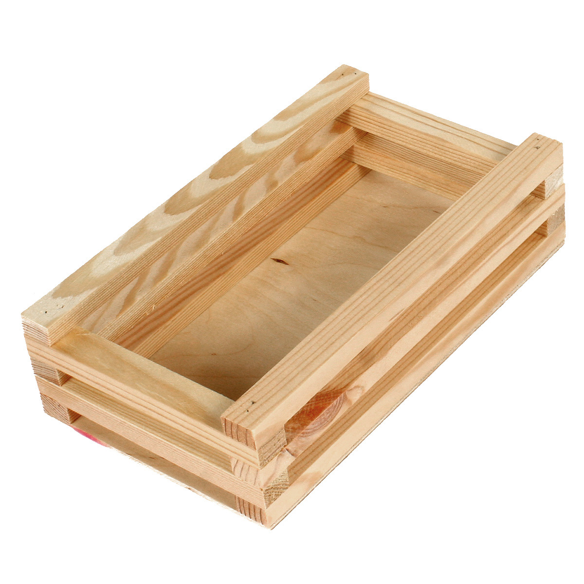 Коробка деревянная Grand Gift 136 прямоугольная из брусков 26х15х6 см подарочная коробка с отделением для сладостей подарочных наборов цветочных композиций