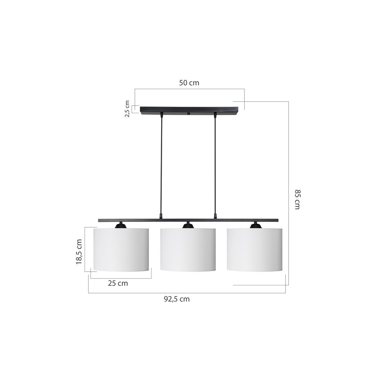 фото Подвес toplight laurene tl1610h-03wh