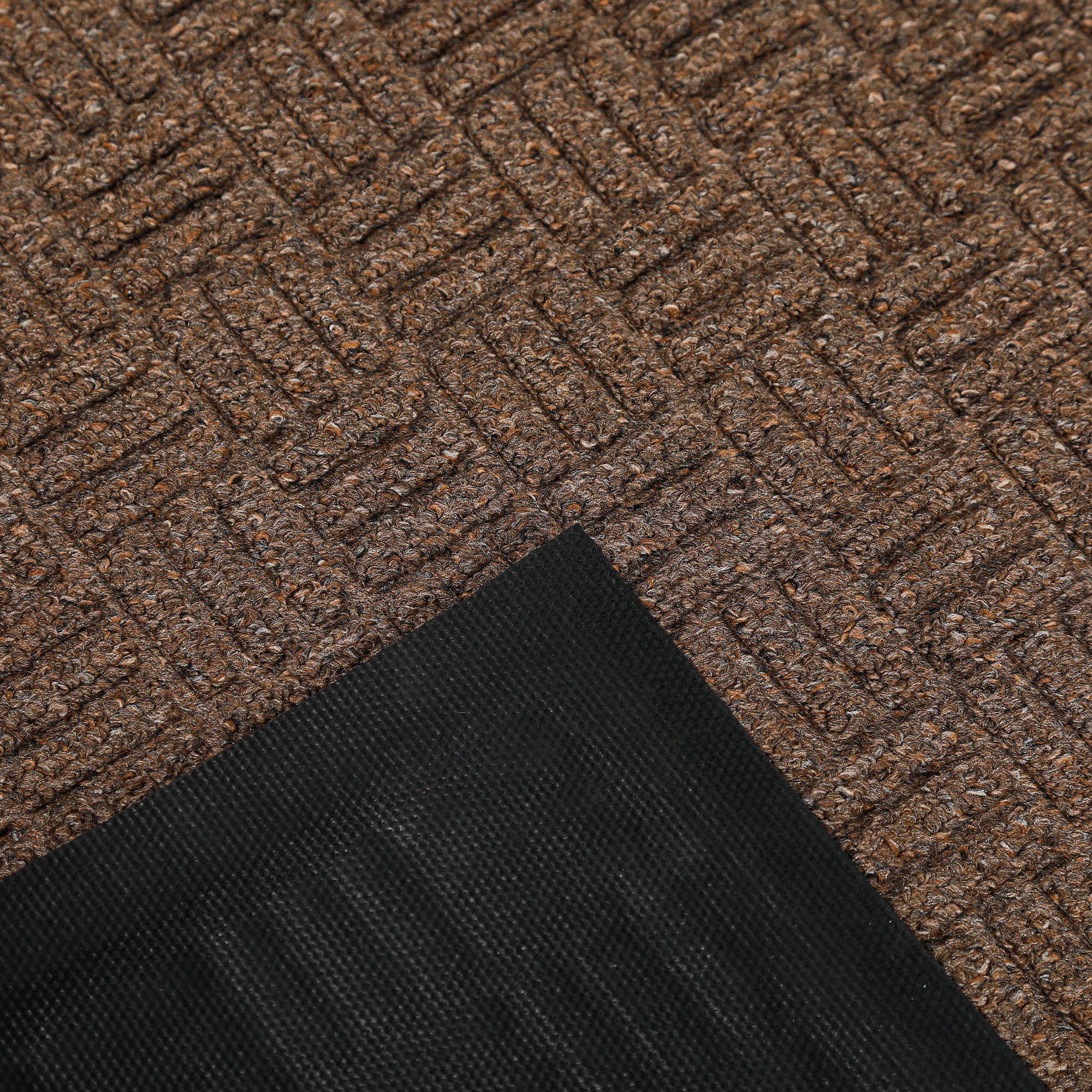 Коврик Jansons Balers коричневый узор квадрат 60х90 см - фото 7