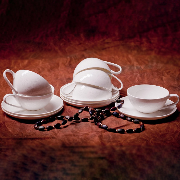 Набор чайных пар АККУ 71244А Томирис 6 персон 12 предметов тарелка акку 8059а шар 21 см