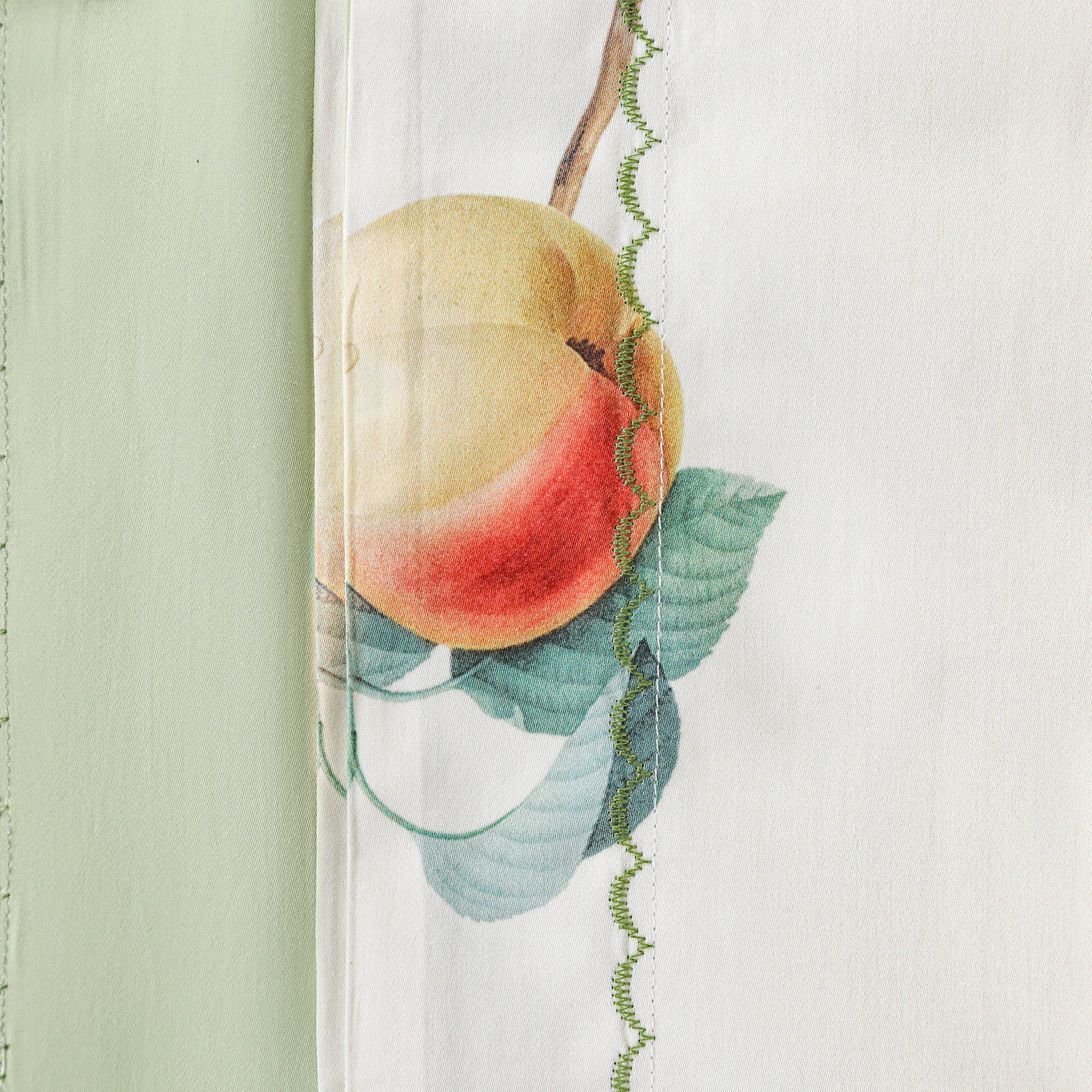 Постельный комплект Wonne Traum elegance apple gard pistach Полуторный, размер Полуторный - фото 5