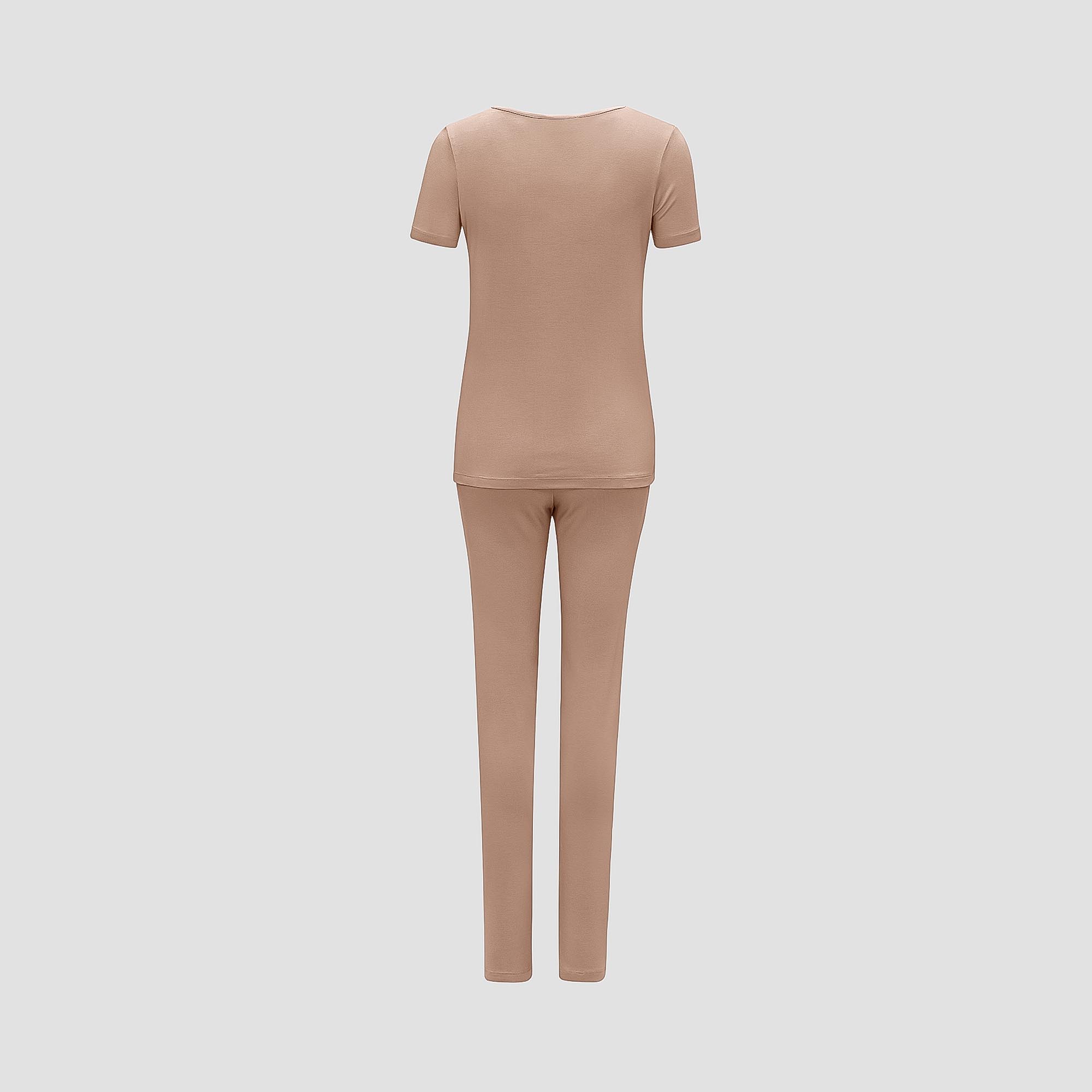 Пижама Togas Ингелла розово-бежевая женская XXL(52) 2 предмета, цвет розовый, размер XXL(52) - фото 3