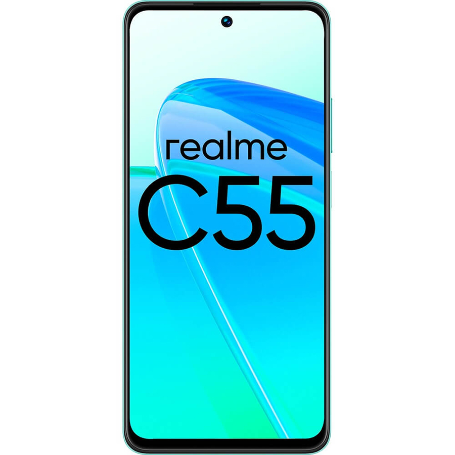 смартфон realme c55 8 256 6 72 черный Смартфон Realme C55 256 ГБ зеленый