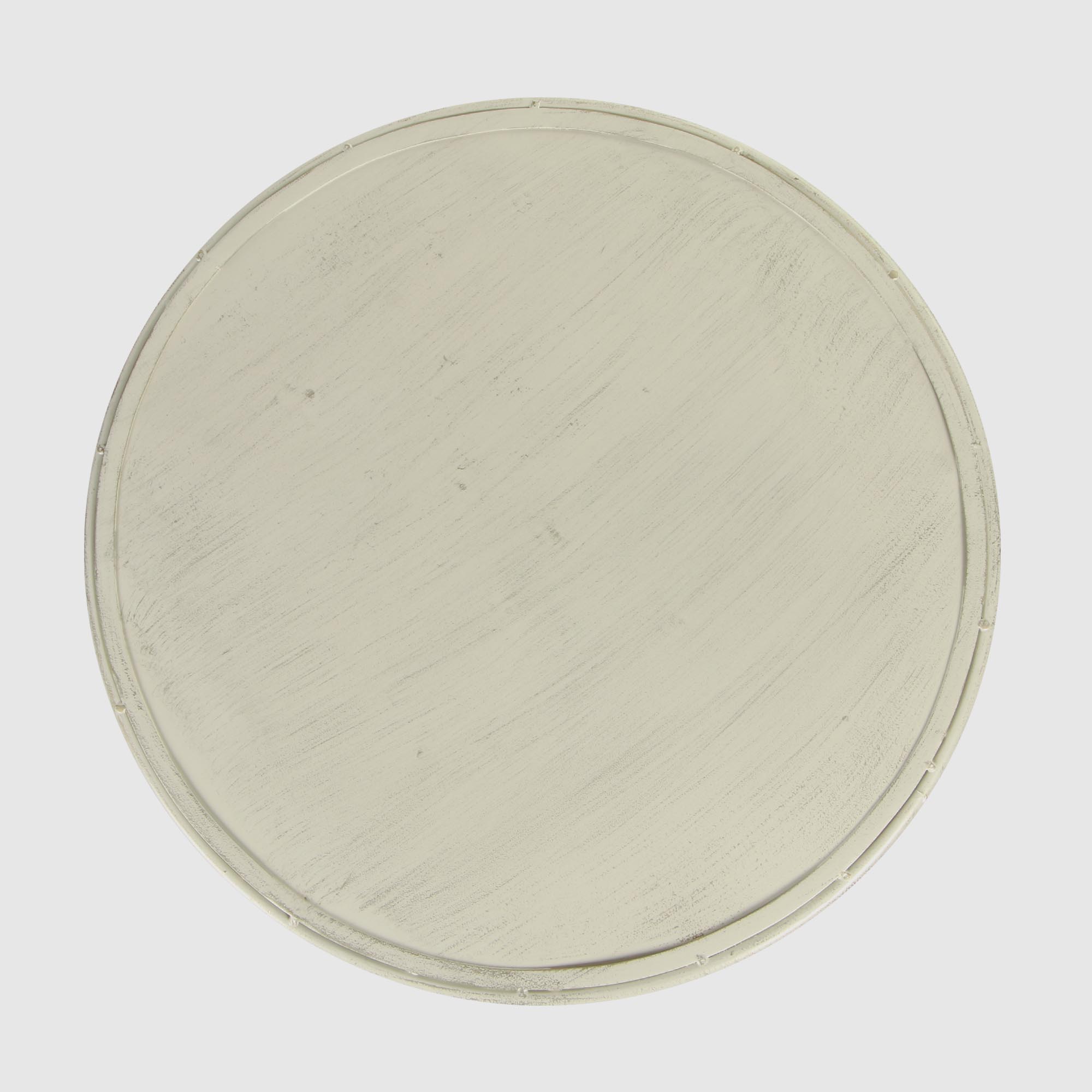 Стол садовый декоративный Anxi jiacheng металл Белый 56x56x77 см, цвет античный белый - фото 5