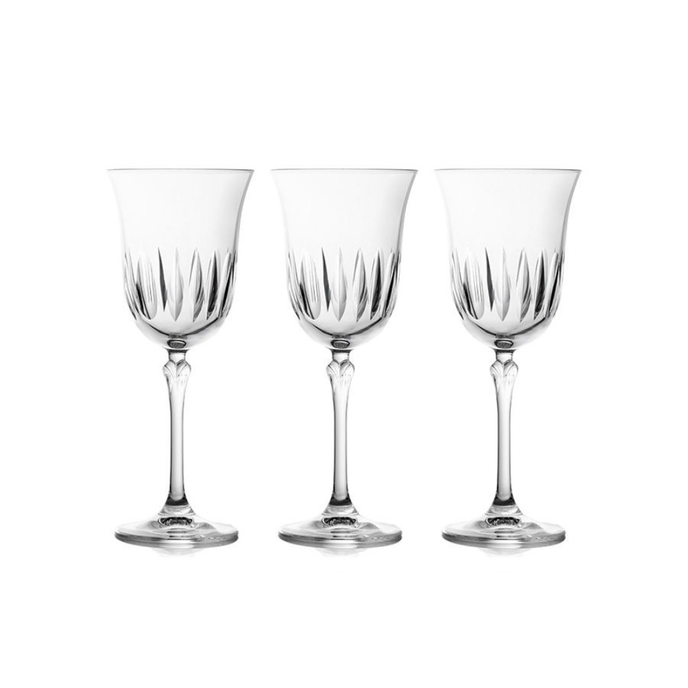 Набор бокалов для вина Lareine Gemma Point 225 мл 6 шт, цвет прозрачный - фото 2