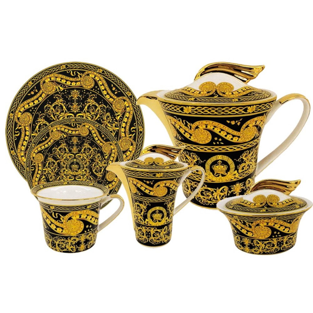 Сервиз чайный Royal Crown Триумф 6 персон 21 предмет сервиз чайный royal crown тиара 6 персон 21 предмет