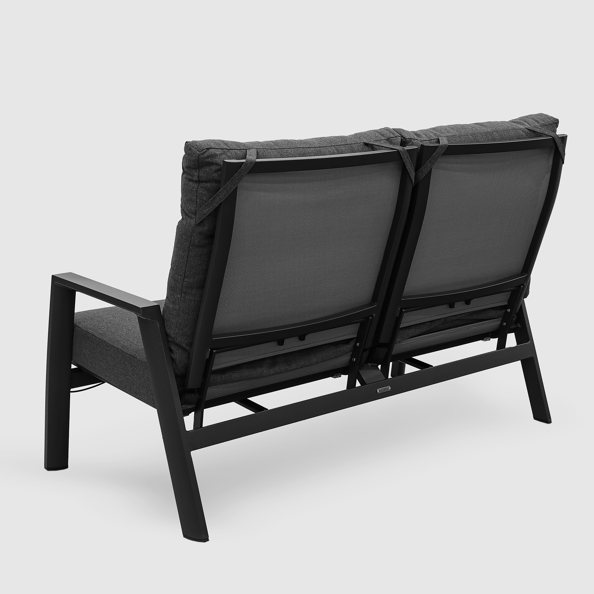 Комплект мебели Bizzotto Kledi 2 предмета, цвет черный, размер 151х64х103 - фото 8