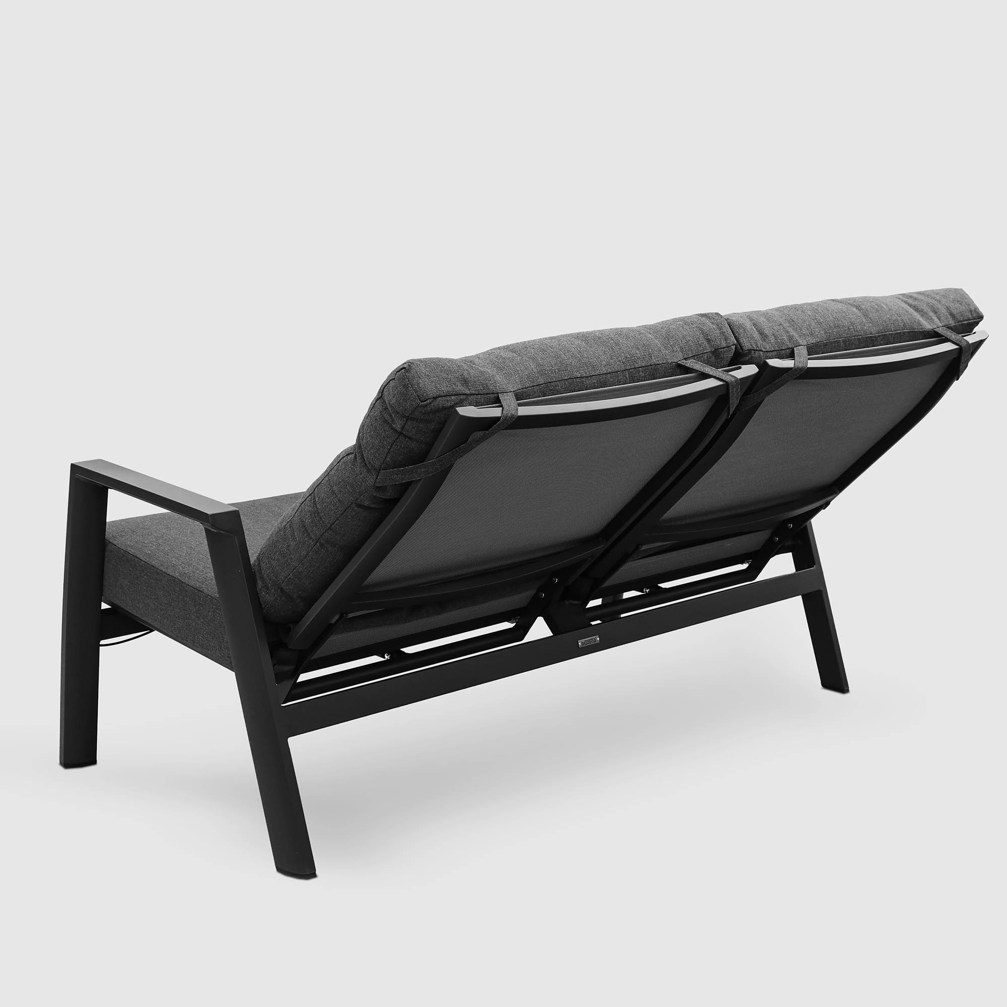 Комплект мебели Bizzotto Kledi 2 предмета, цвет черный, размер 151х64х103 - фото 9